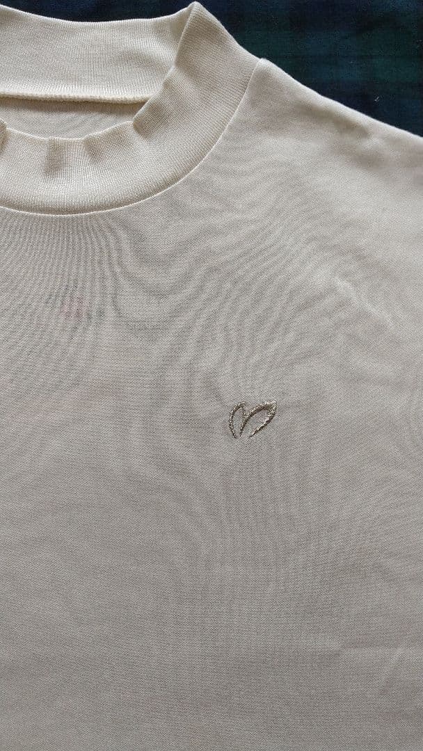 新品未使用 パーリーゲイツ マスターバニー シルク100%半袖ハイネック