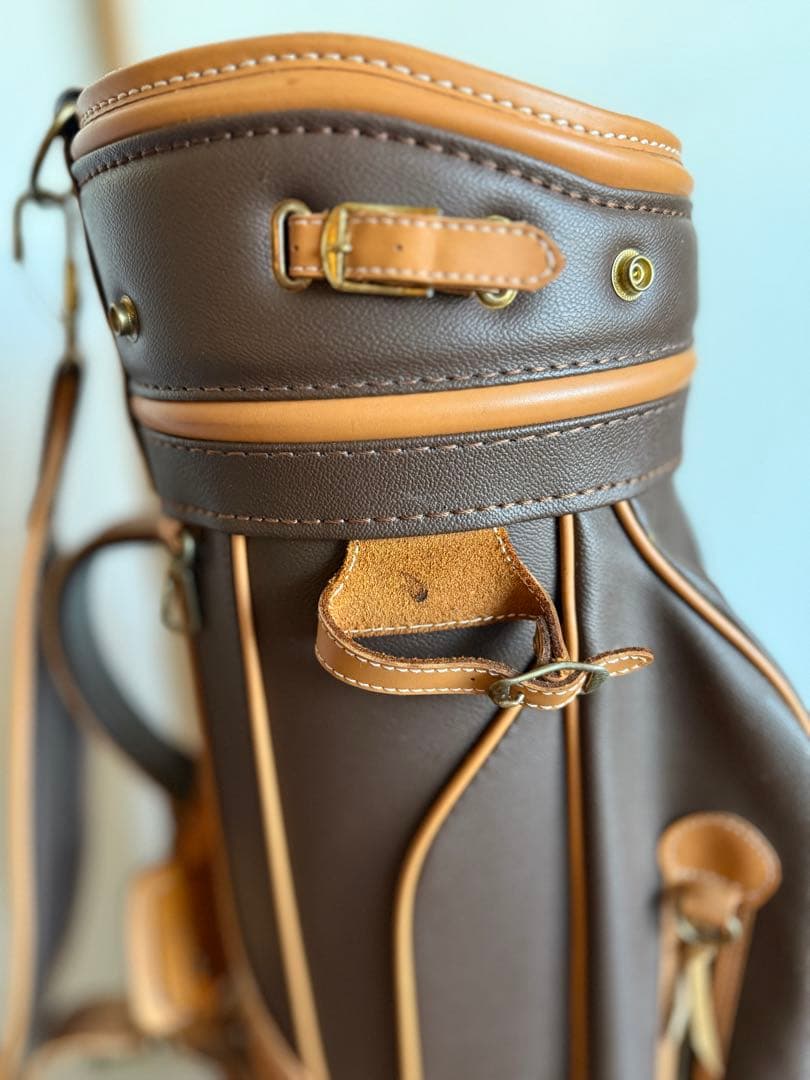 トラサルディ合成皮革 キャディバッグ