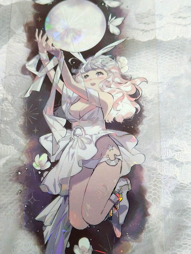 J740＃辉夜姬 (贝壳光)喵啪叽切り売り海外人物マステ女の子