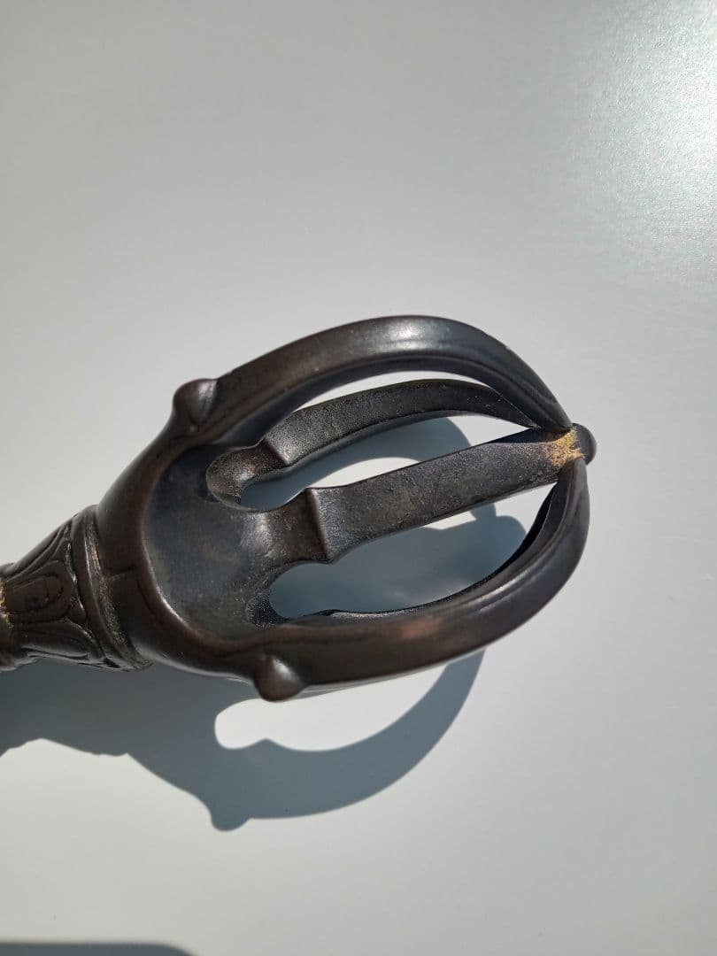 五鈷杵　密教法具　鎌倉時代