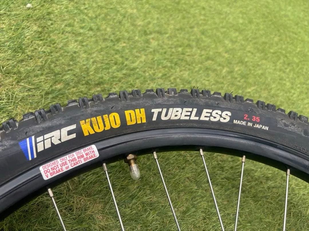 IRC×アラヤ ノンリークホイール 26インチ ダウンヒル