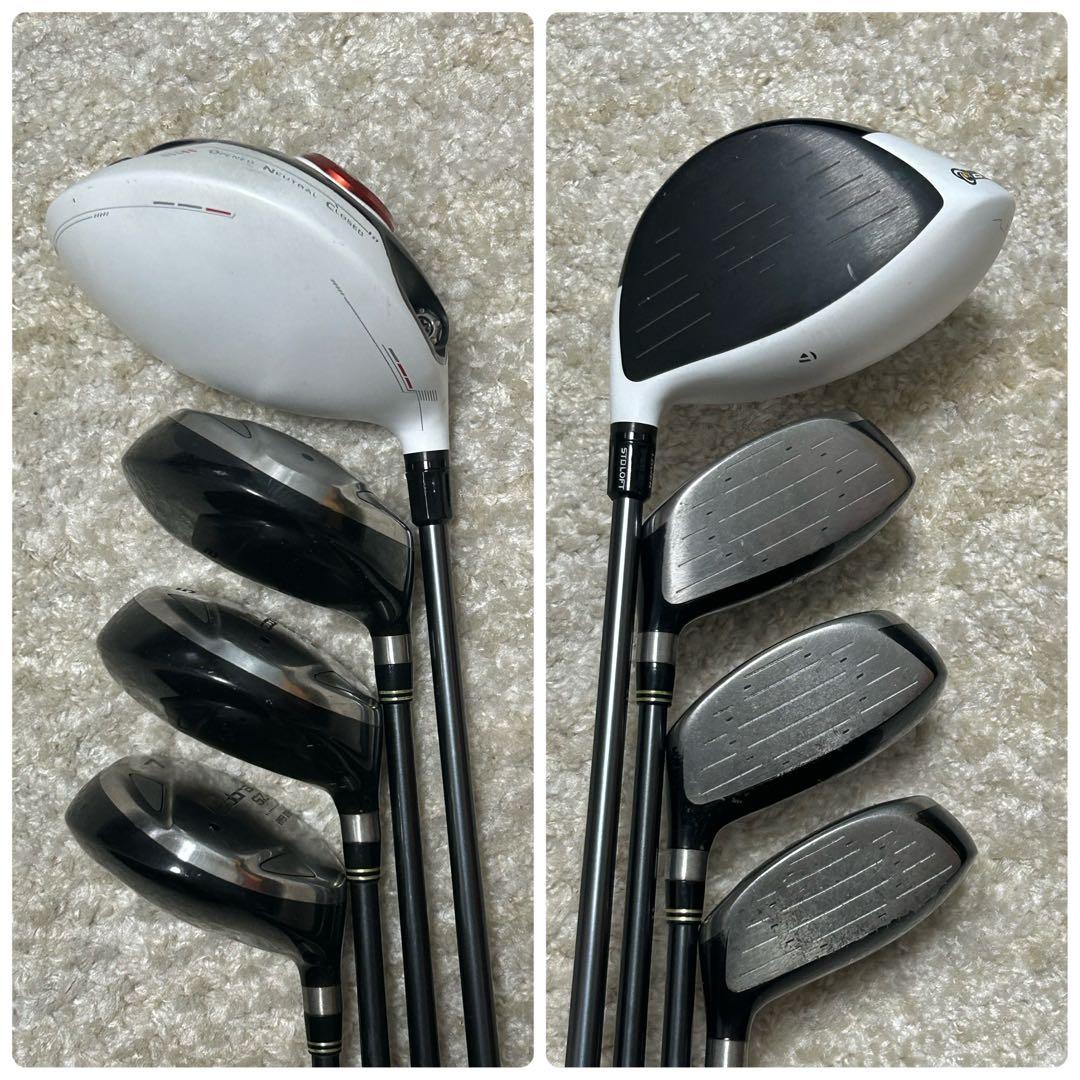 メンズ　テーラーメイド タイトリスト　豪華14本　ゴルフセット　キャディバッグ付