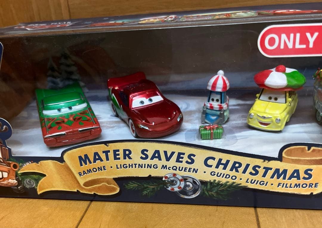 日本未発売マテルカーズMater Saves Christmasターゲット限定