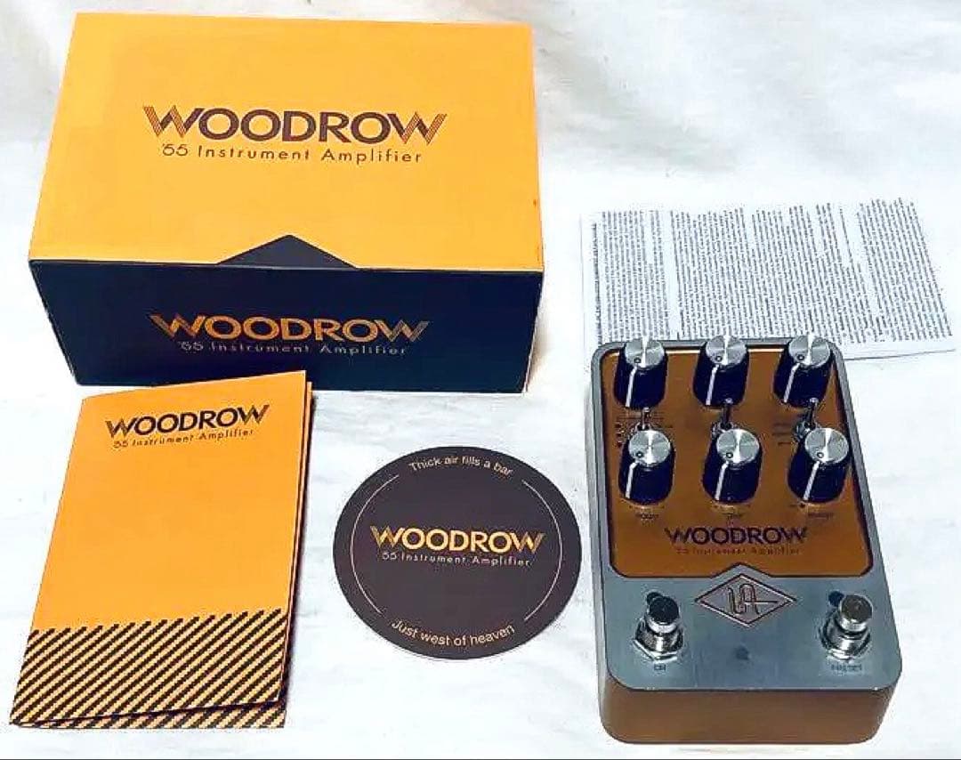 Universal audio UAFX Woodrow 55 動作良好 付属品
