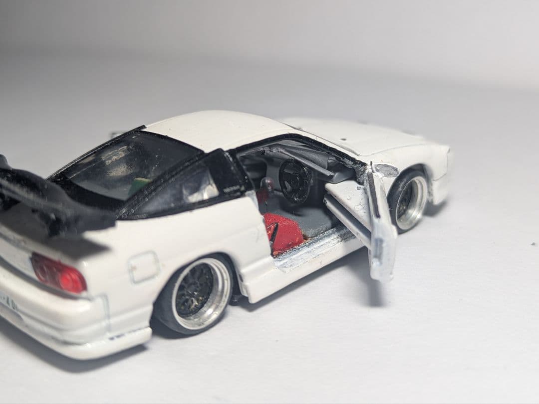 トミカプレミアム　180SX風　改造【電飾品】