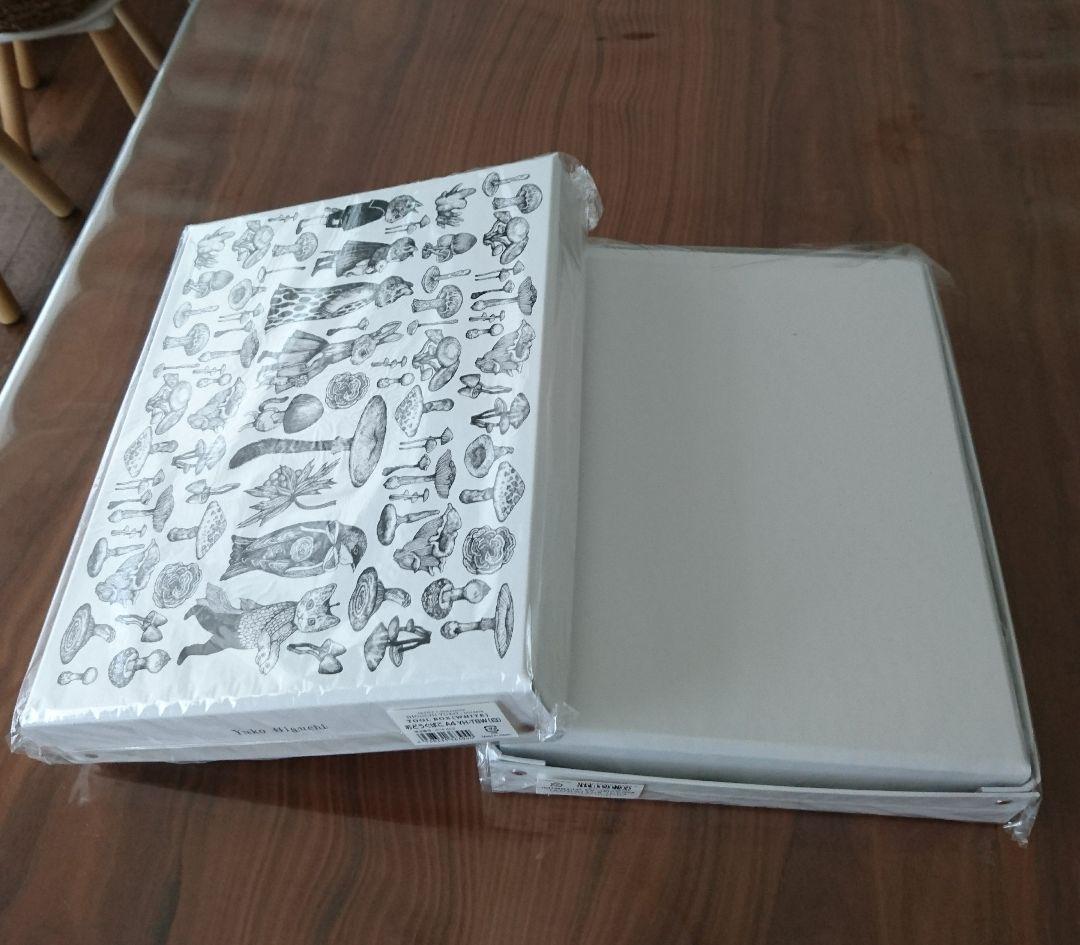 ヒグチユウコ ｘ ホルベイン おどうぐばこ A4 白 2個セット