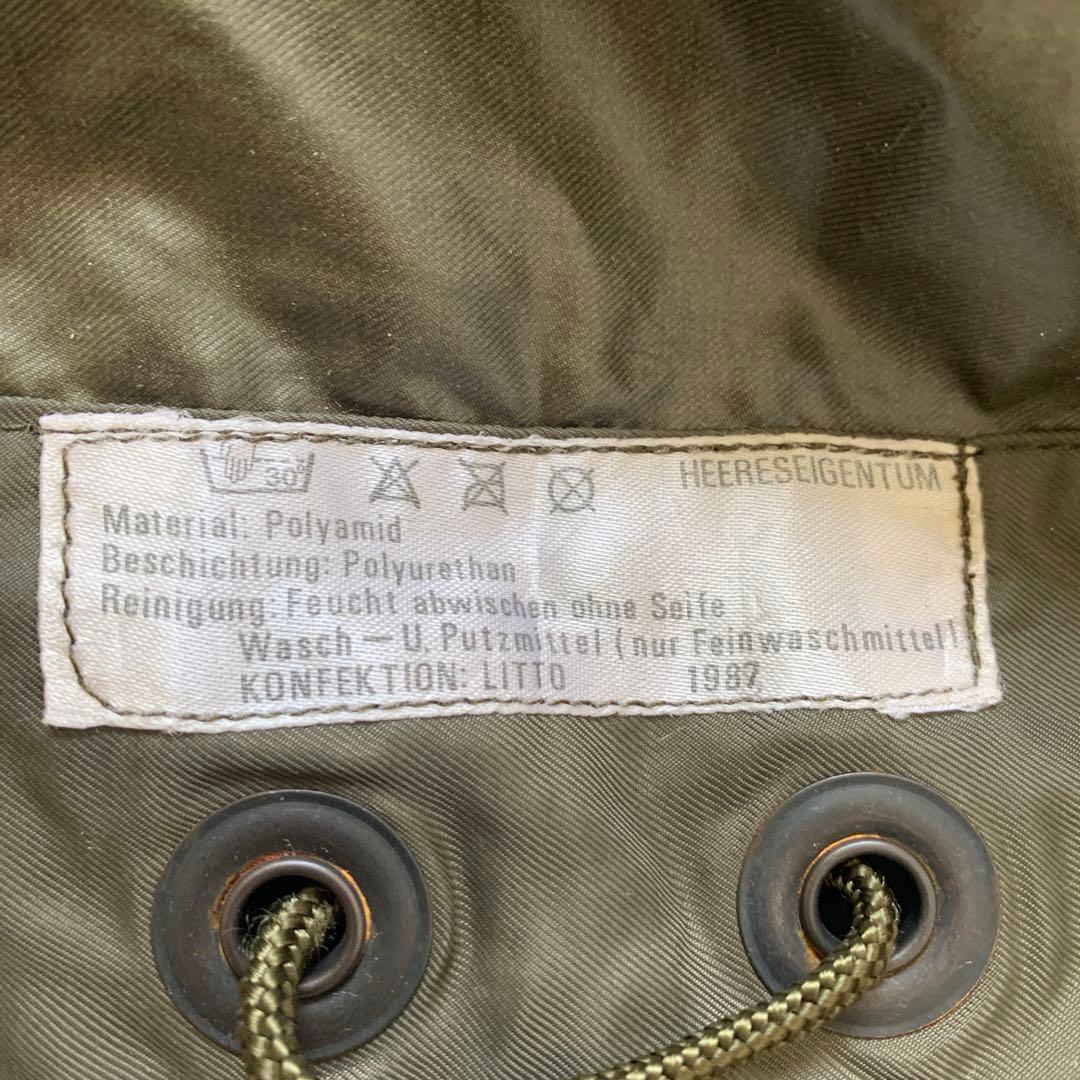 オーストリア軍パップテント　ポリアミド製　使用感あり