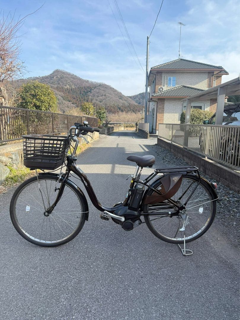 PAS With 電動アシスト自転車 黒