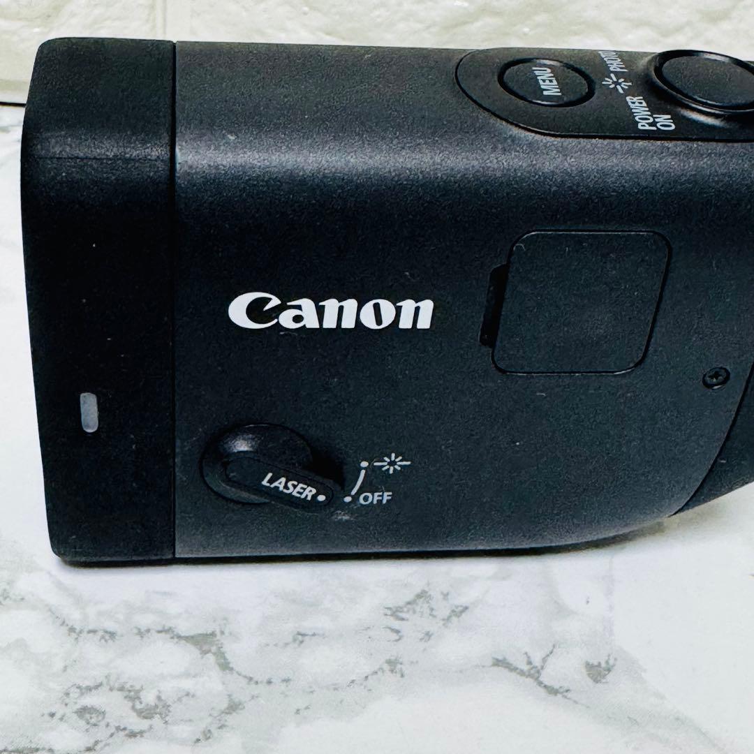 【美品】Canon ゴルフ用レーザー距離計 PowerShot GOLF