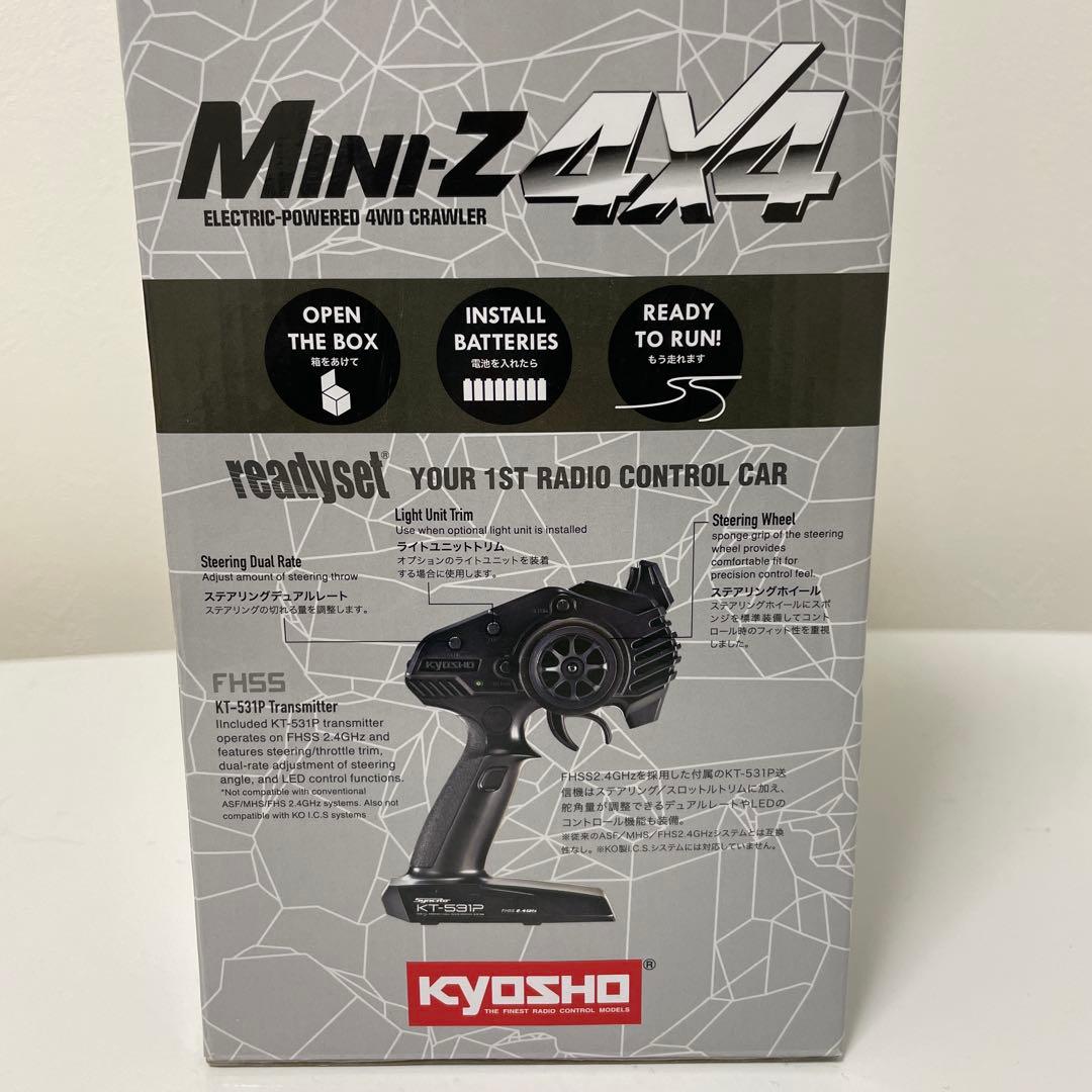 KYOSHO京商ミニッツ4×4 readyset ジープラングラーアンリミテッド