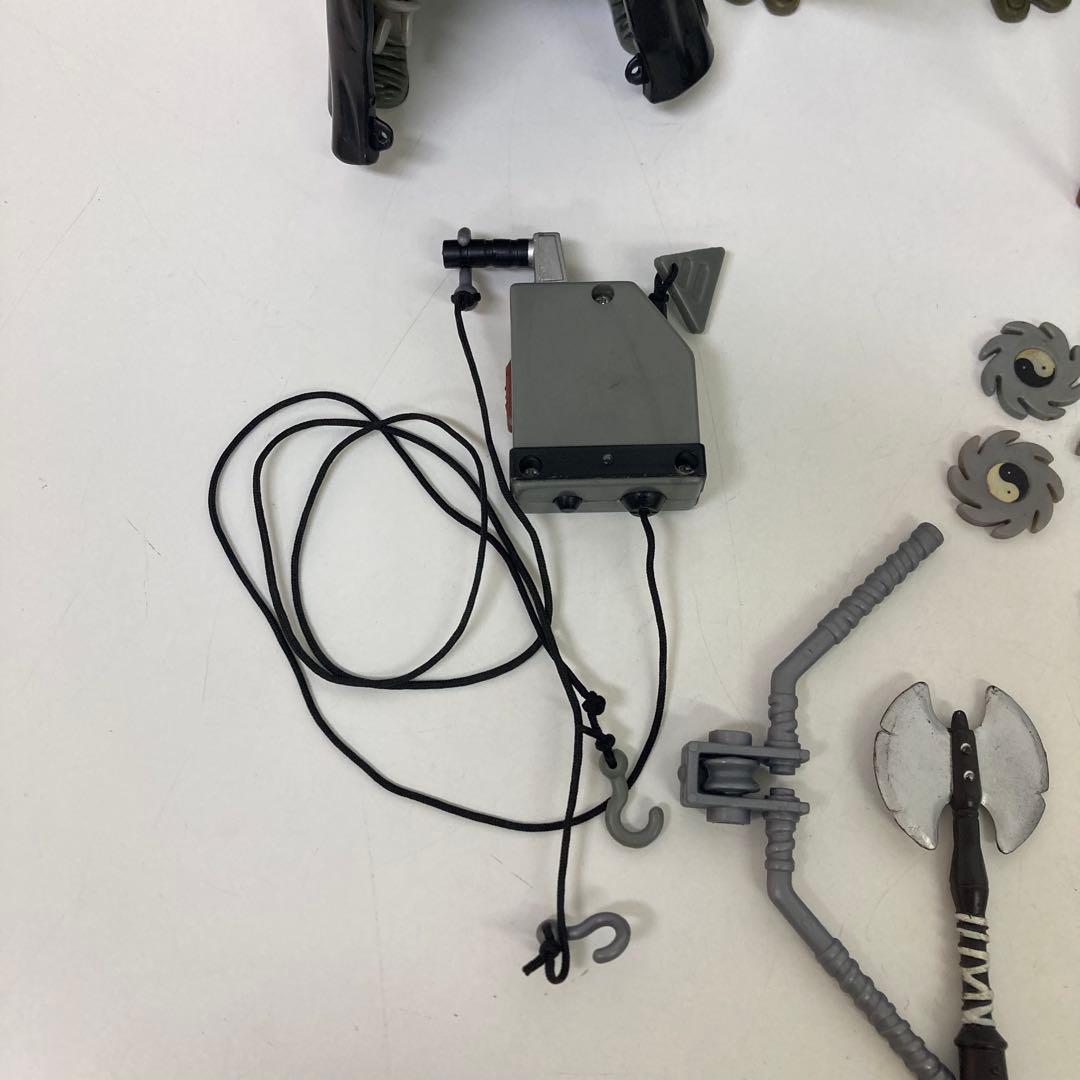 g553-29 ミュータントタートルズ　バトラクション　フィギュア　まとめて