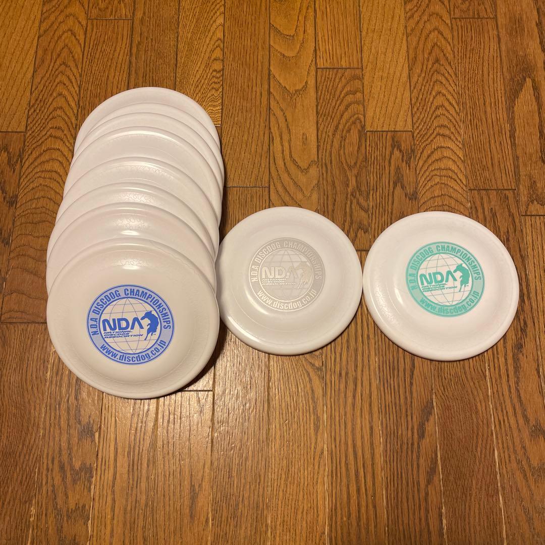 NDA ディスク　10枚セット　ディスクドッグ　 犬用フリスビー