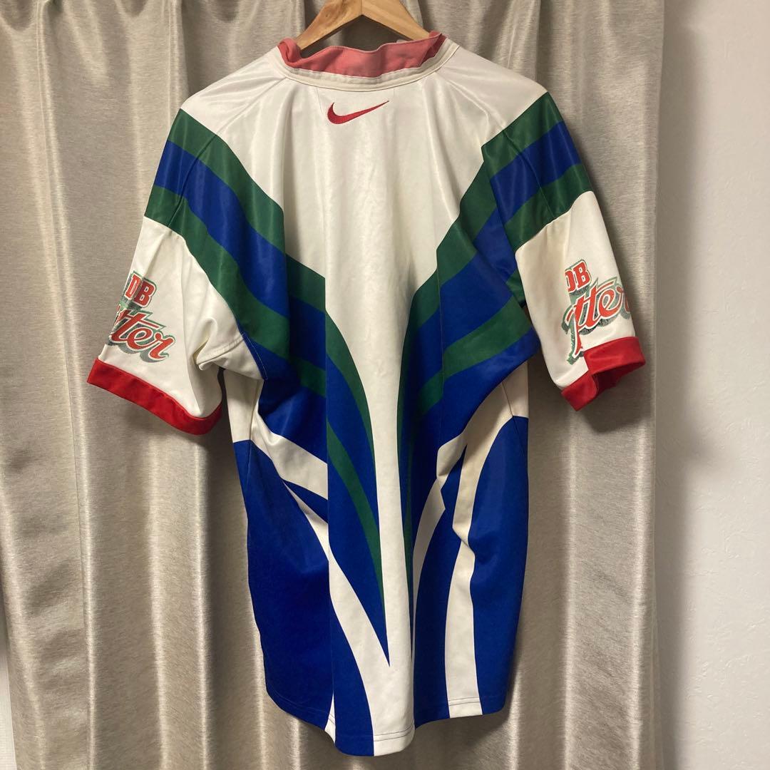 NIKE オークランド ニュージーランドウォリアーズ ラグビージャージシャツ