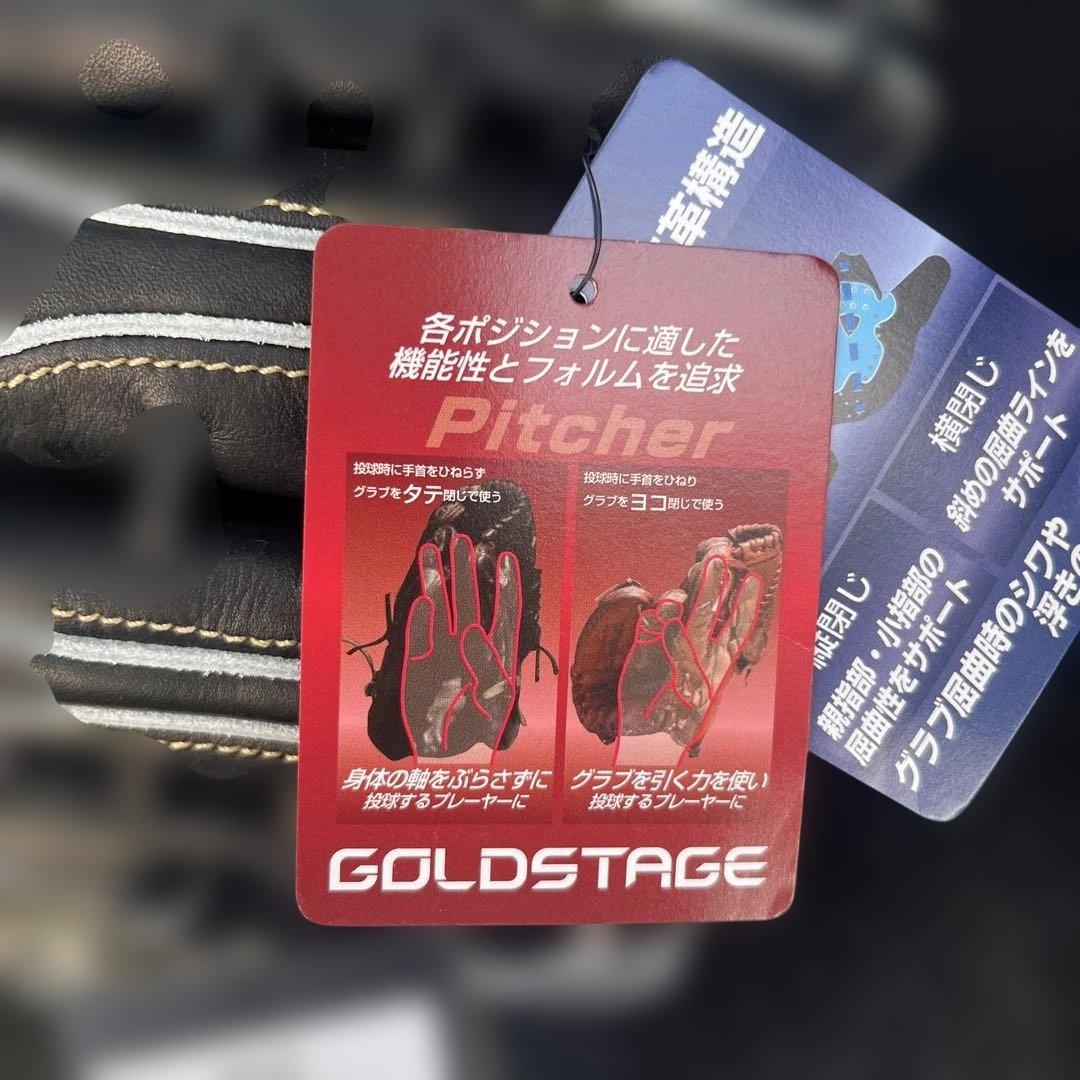 希少　未使用　asics 左投げ　硬式投手用GOLDSTAGE i-Pro