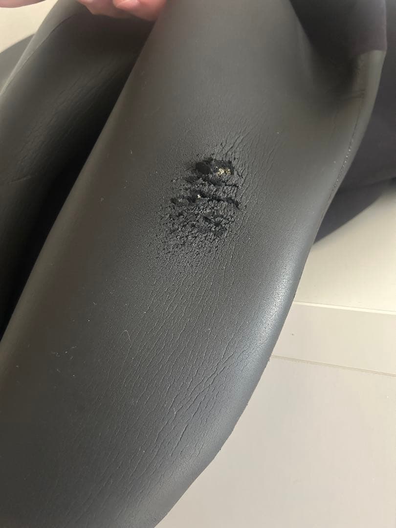 ウエットスーツ　セミドライ　オールブラック