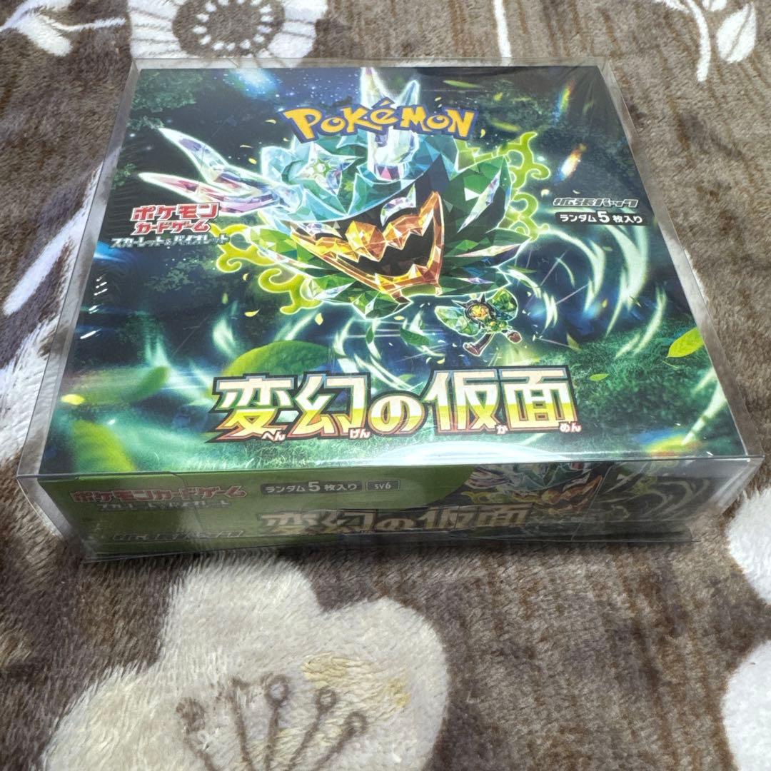 ポケカ　変幻の仮面BOX シュリンク付き