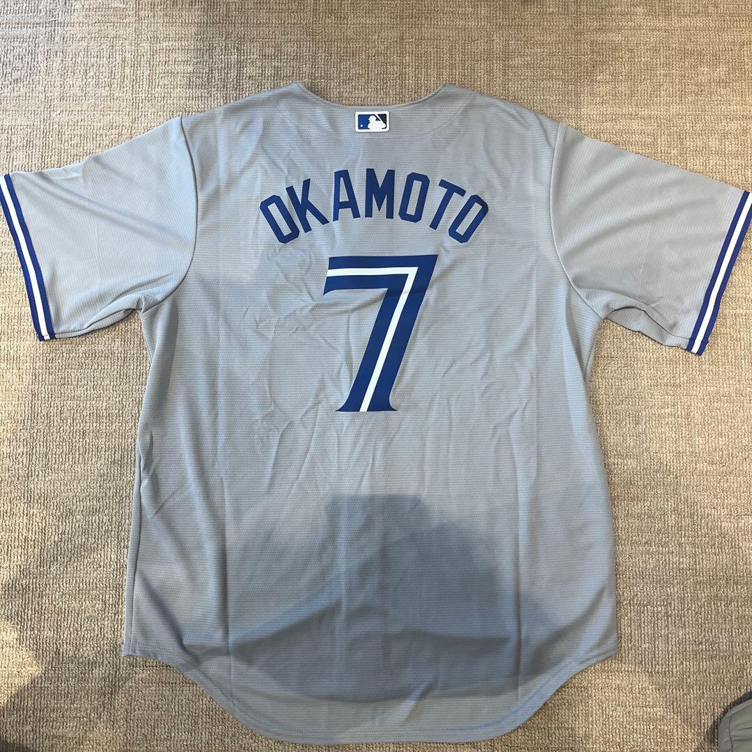 ブルージェイズ　岡本和真 ユニフォーム