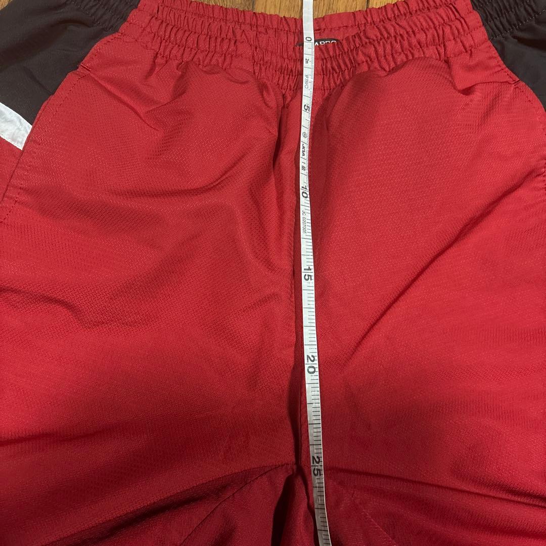 アディダスプロフェッショナルS／防寒ジャージ上下／赤