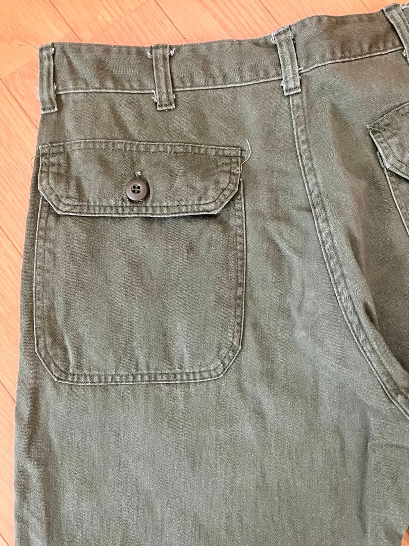 60's USMC 初期 ベーカーパンツ 陸軍と共用時の最初期 P58後発モデル