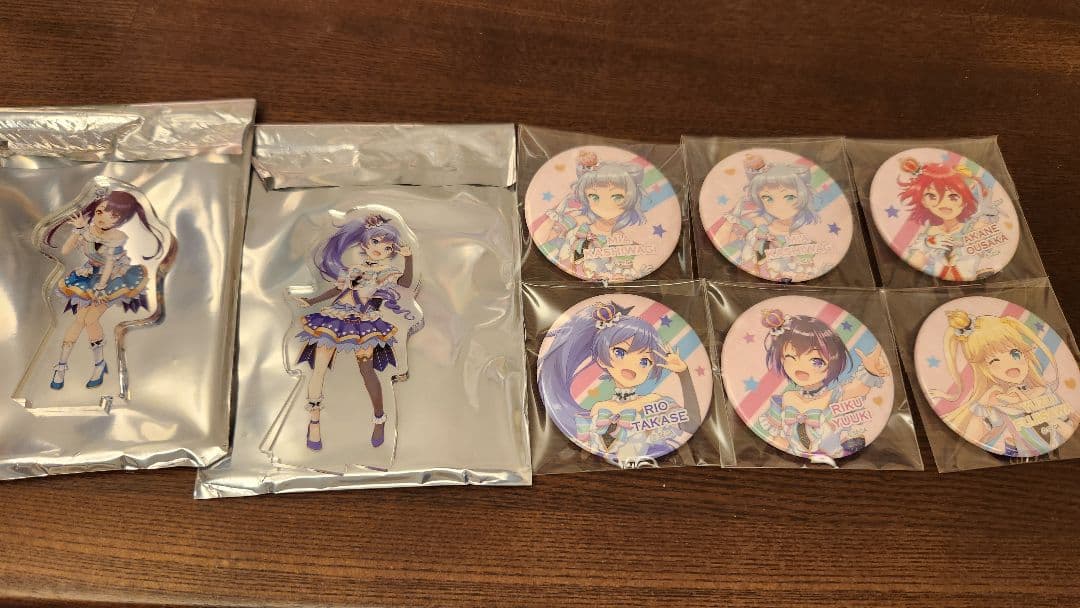 オンゲキ 6thAnniversaryLive 缶バッジ アクスタ まとめ売り