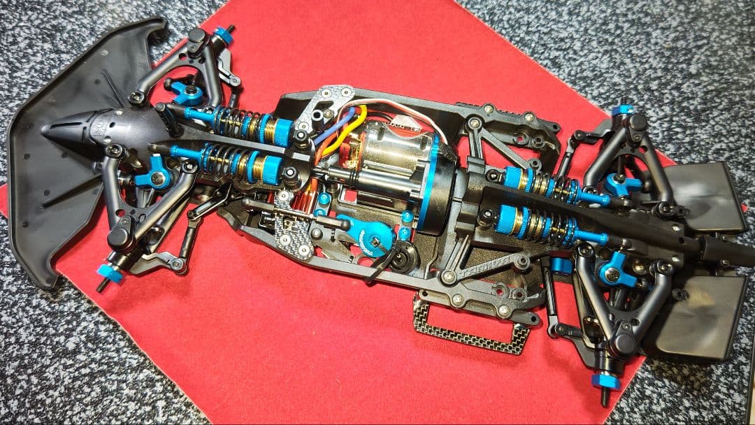 タミヤ　TC-01シャーシ フォーミュラE GEN2 オプション多数付き♪