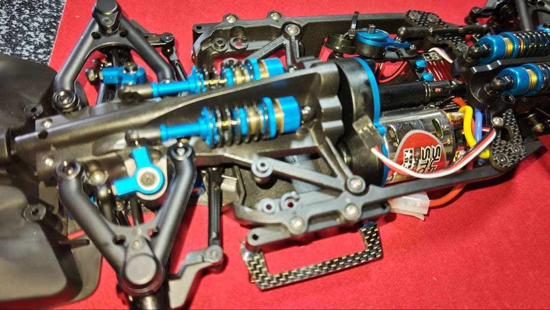 タミヤ　TC-01シャーシ フォーミュラE GEN2 オプション多数付き♪