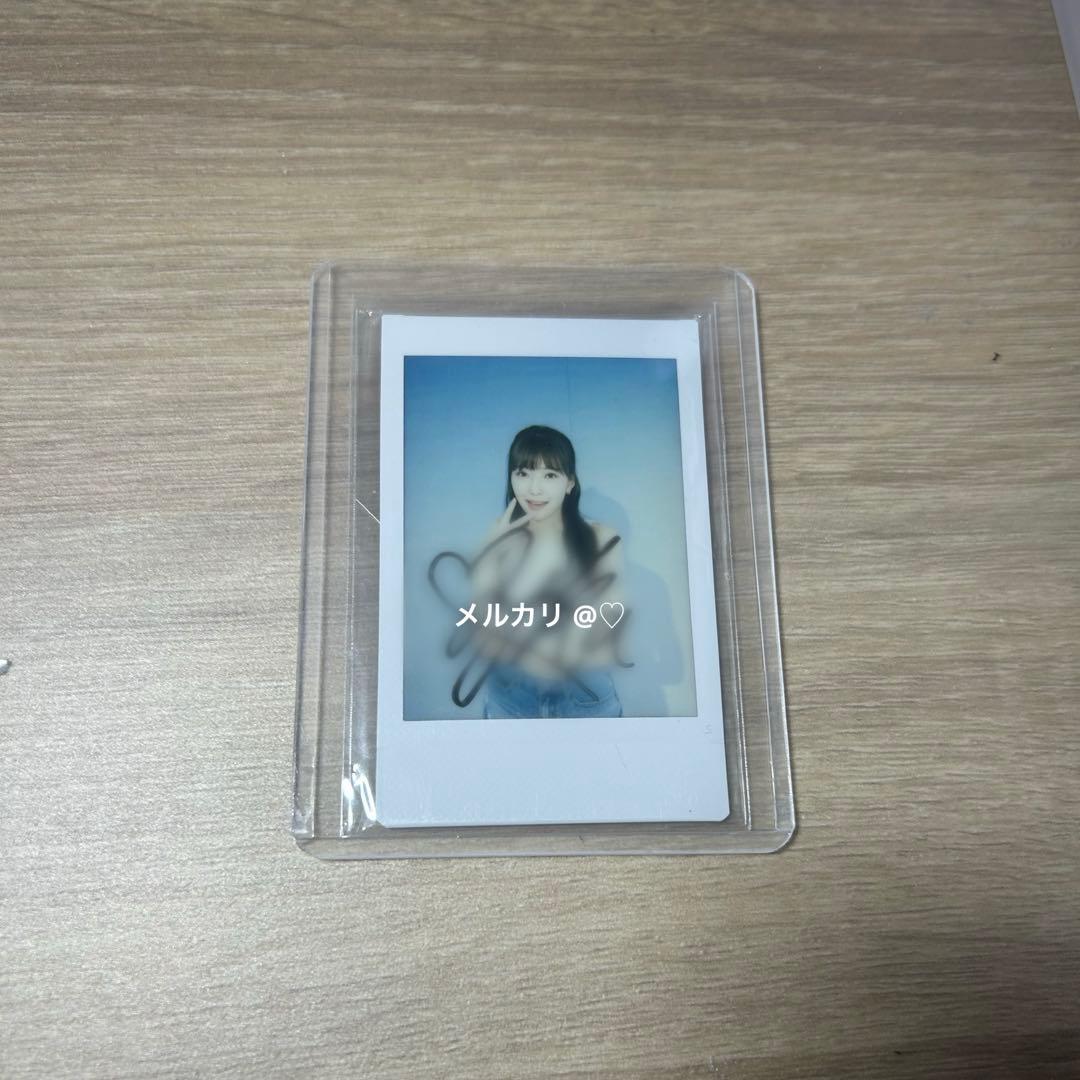 NiziU マユカ 直筆 サイン入り チェキ ポラロイド ココ！夏 Fes