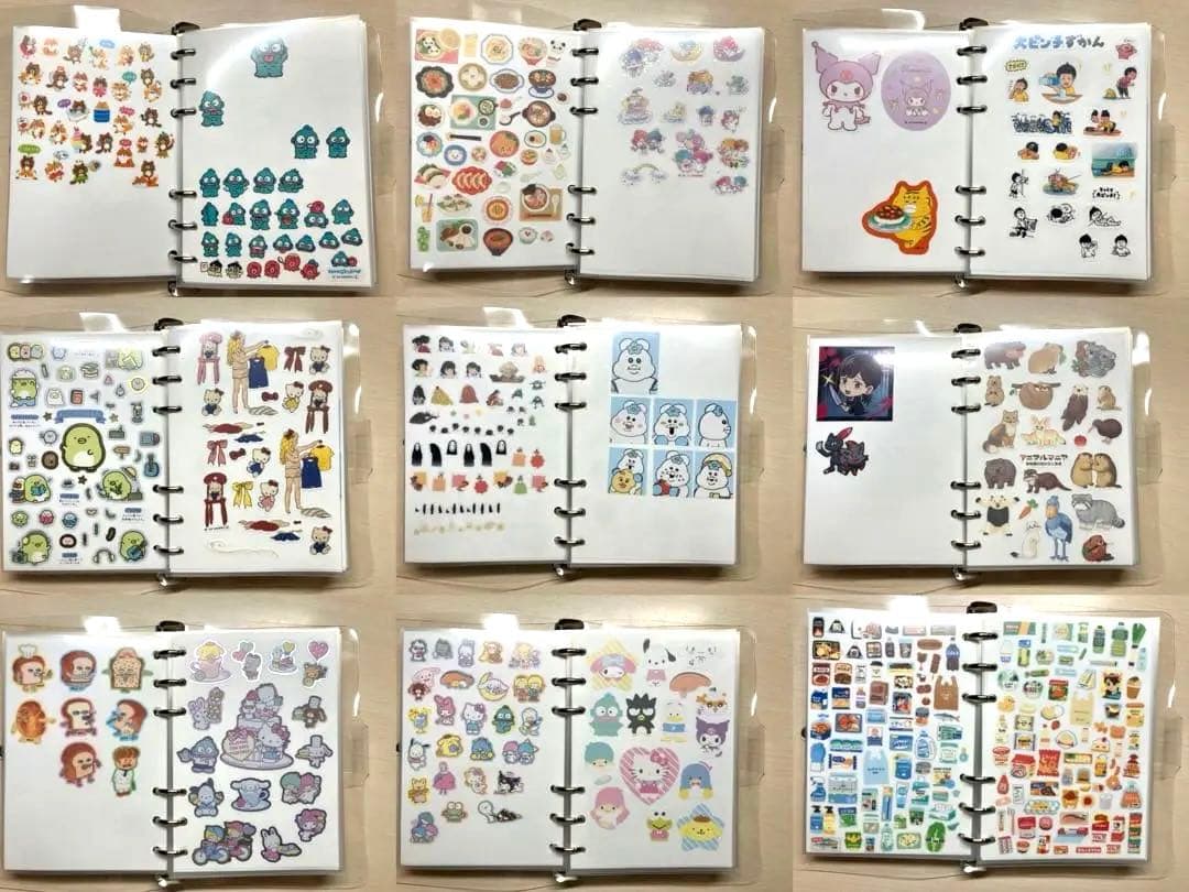 シール帳　ボンボンドロップシール　キャラクターシールコレクションブック