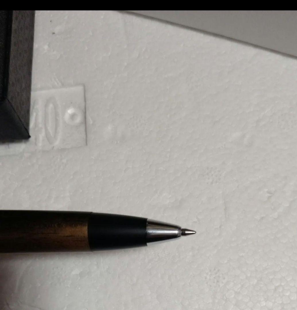 訳あり　野原工芸　黒柿　ボールペン