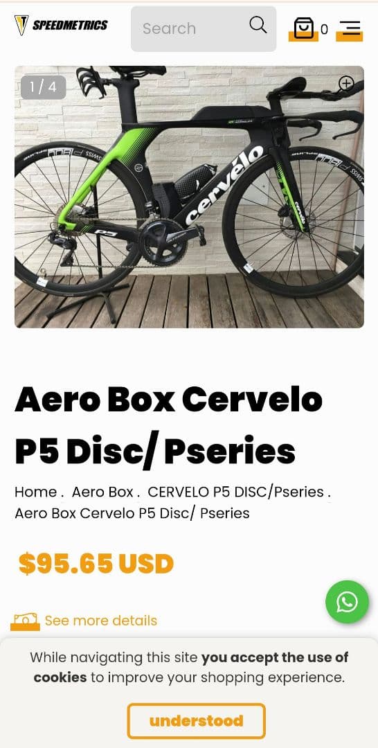 パーツ SPEED METRICS Cervelo P5 Disc/ Pseries