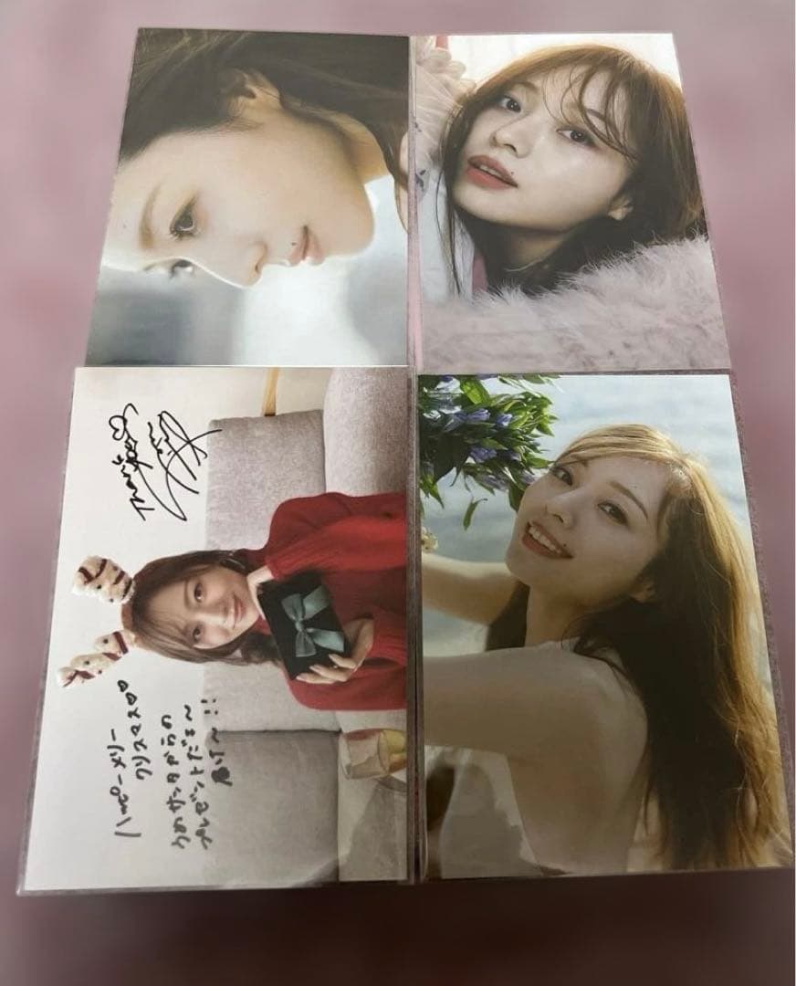 梅澤美波　写真集　封入.書店特典ポストカード、クリスマスカード、応募券5枚セット