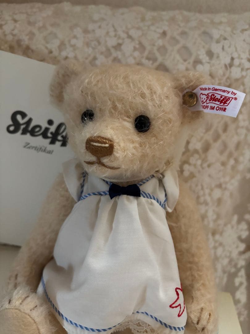 【レア】シュタイフサマードレス035951 JUNE テディベア