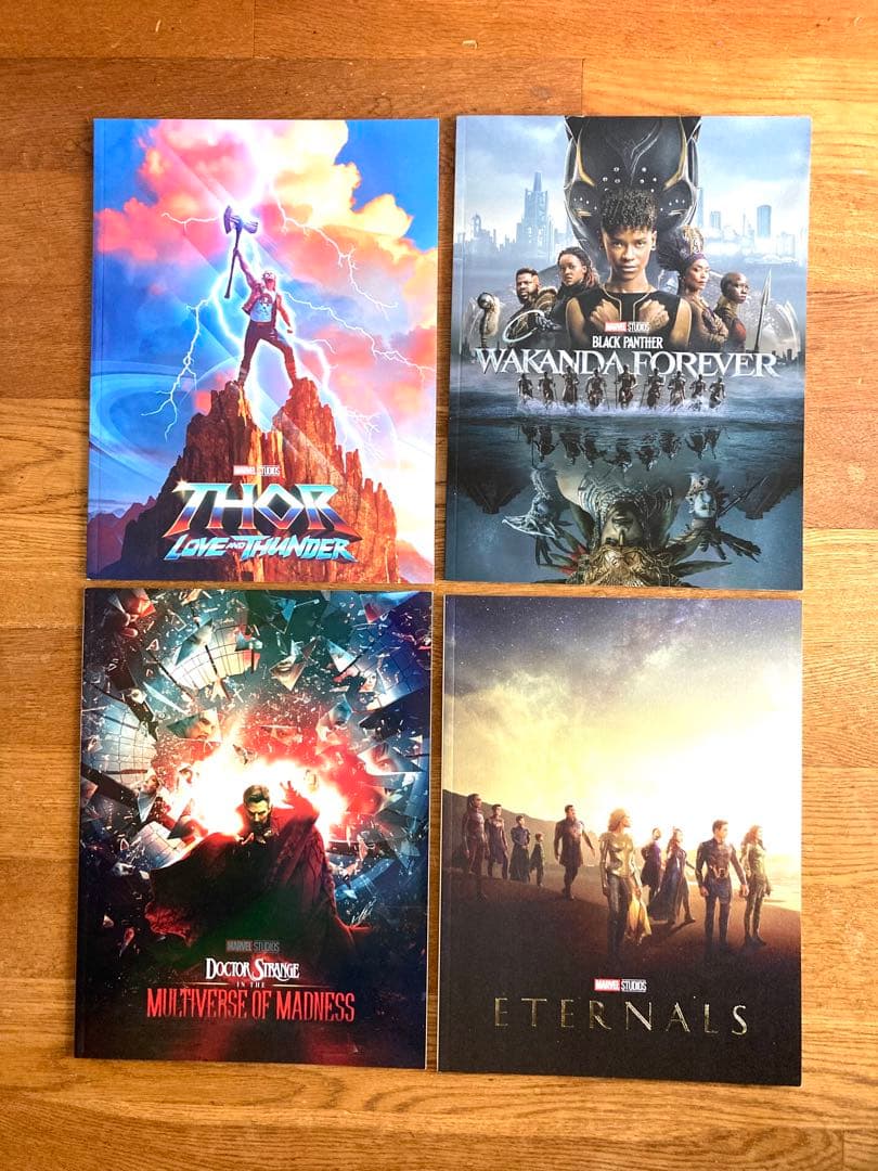 【希少】マーベル映画＆ドラマ公式パンフレット／20作品／美品／MARVEL