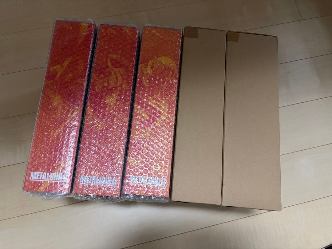 【未使用新品】LBUILD エヴァンゲリオン5体　+ 武装セット