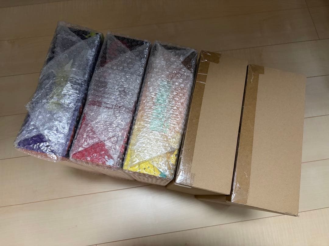 【未使用新品】LBUILD エヴァンゲリオン5体　+ 武装セット