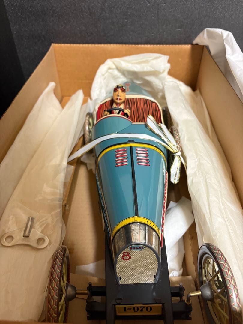 ★PAYA・パジャ★ブガッティ1930:ゼンマイで動きます：箱・保証書付き