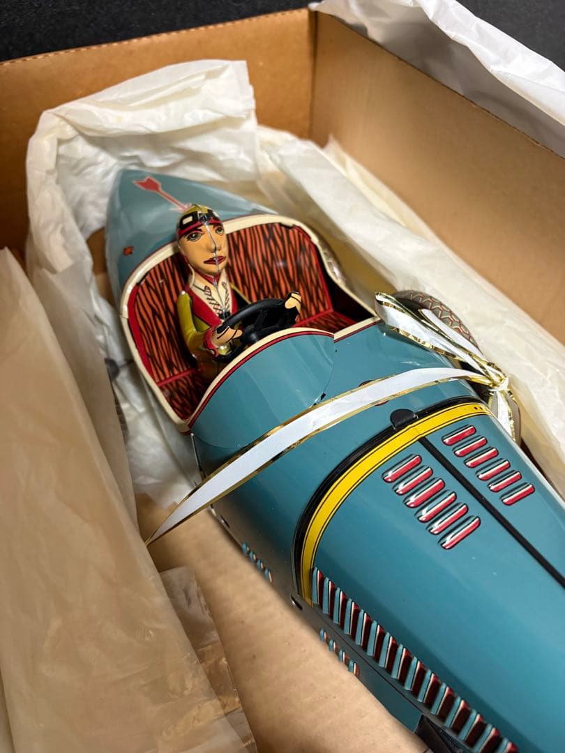 ★PAYA・パジャ★ブガッティ1930:ゼンマイで動きます：箱・保証書付き