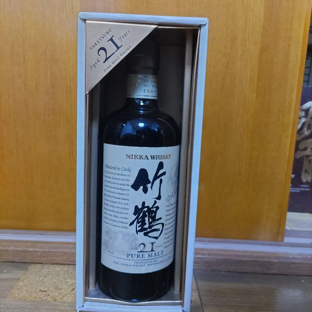 NIKKA 竹鶴 21年 ピュアモルトウイスキー 750ml