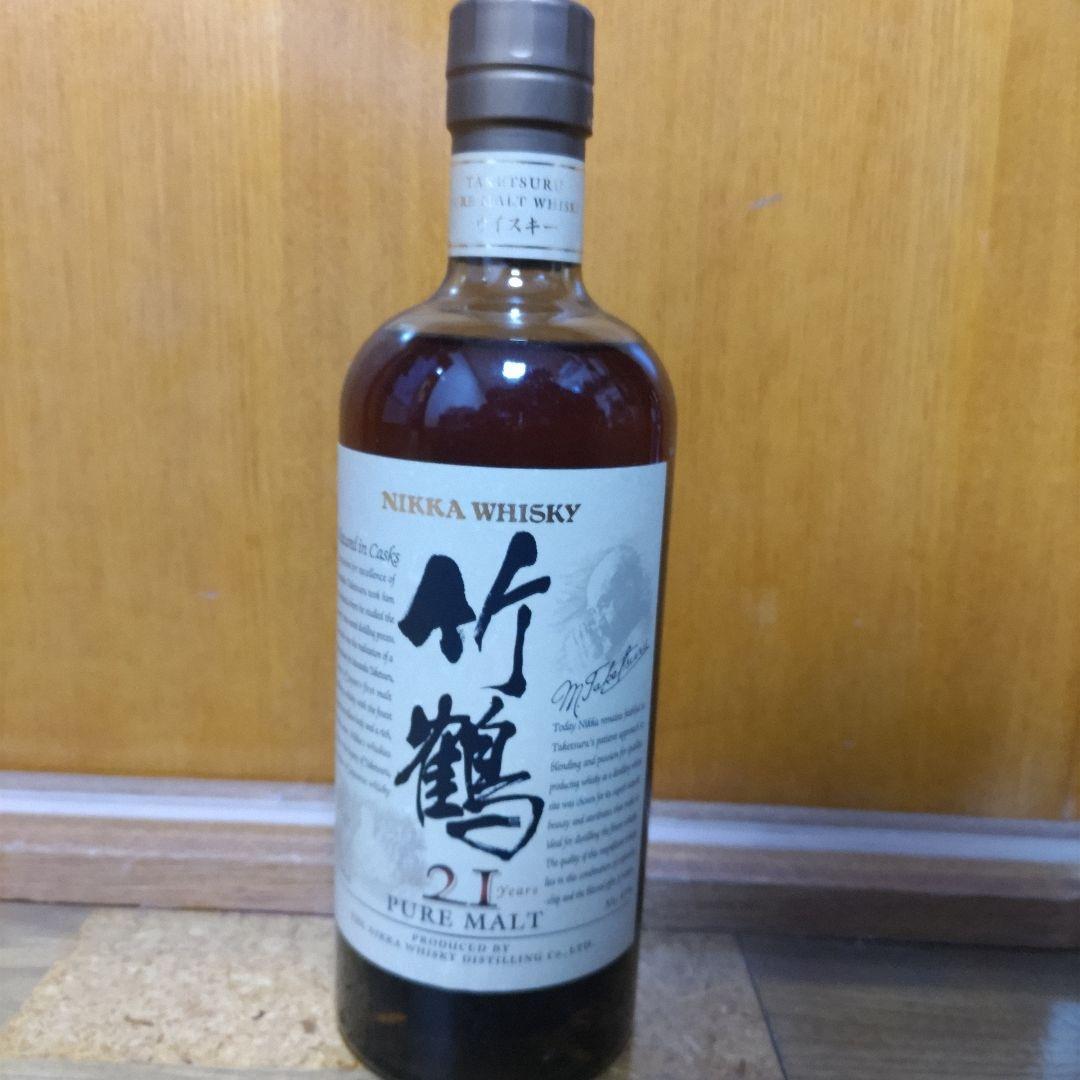 NIKKA 竹鶴 21年 ピュアモルトウイスキー 750ml