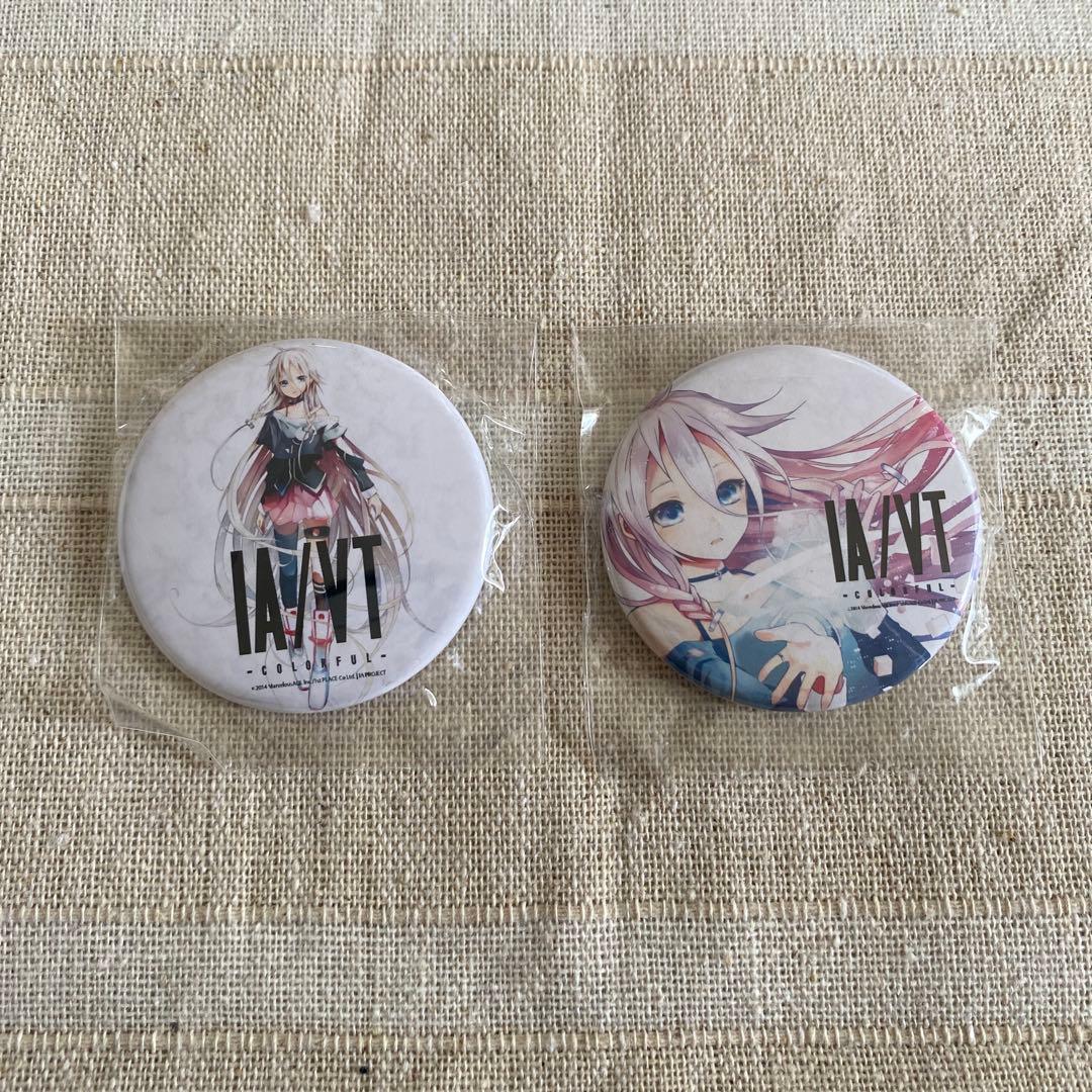 匿名配送 レア VOCALOID IA ONE 特典 非売品 ミニ缶バッジ 8点