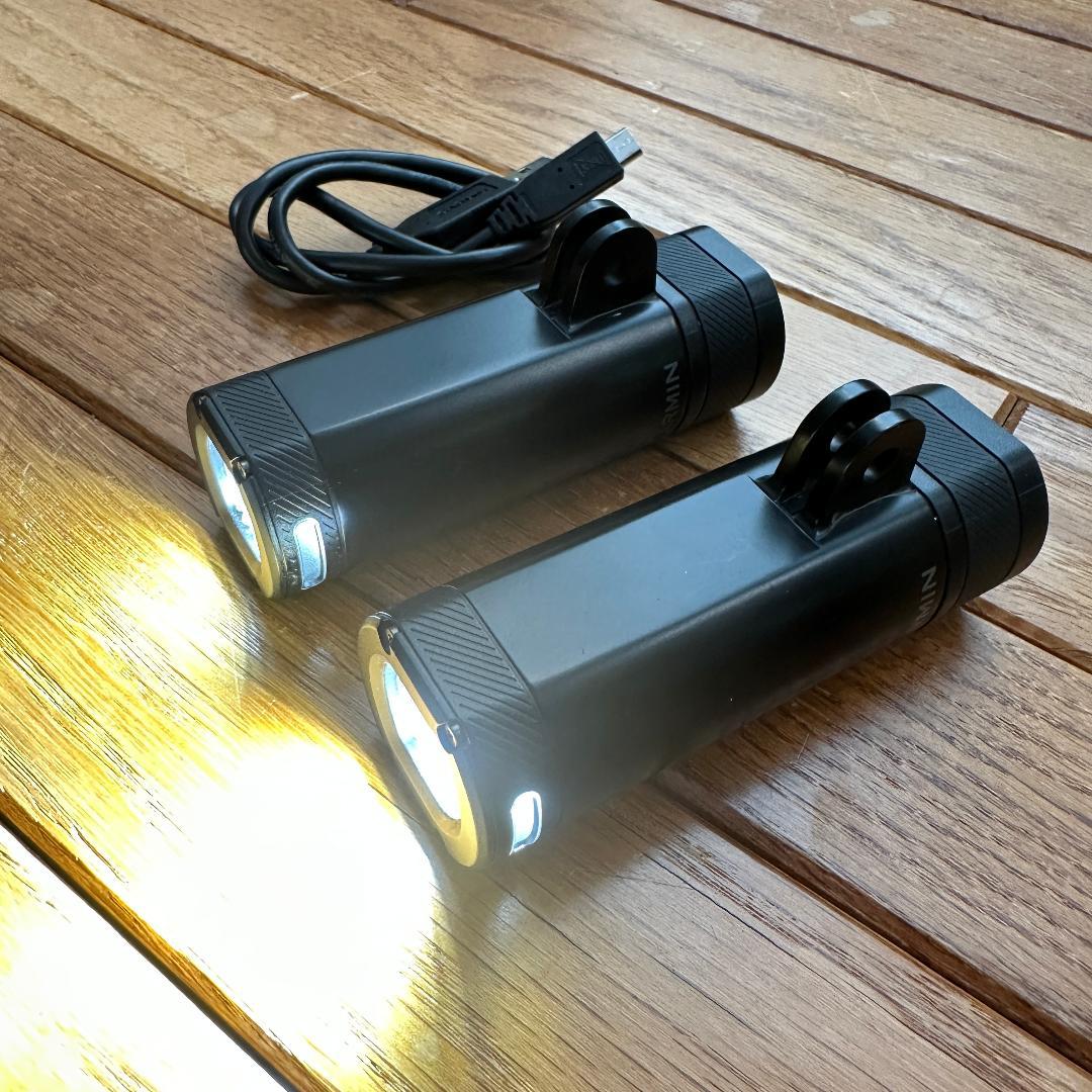 2個セット Garmin Varia UT800 スマートヘッドライト