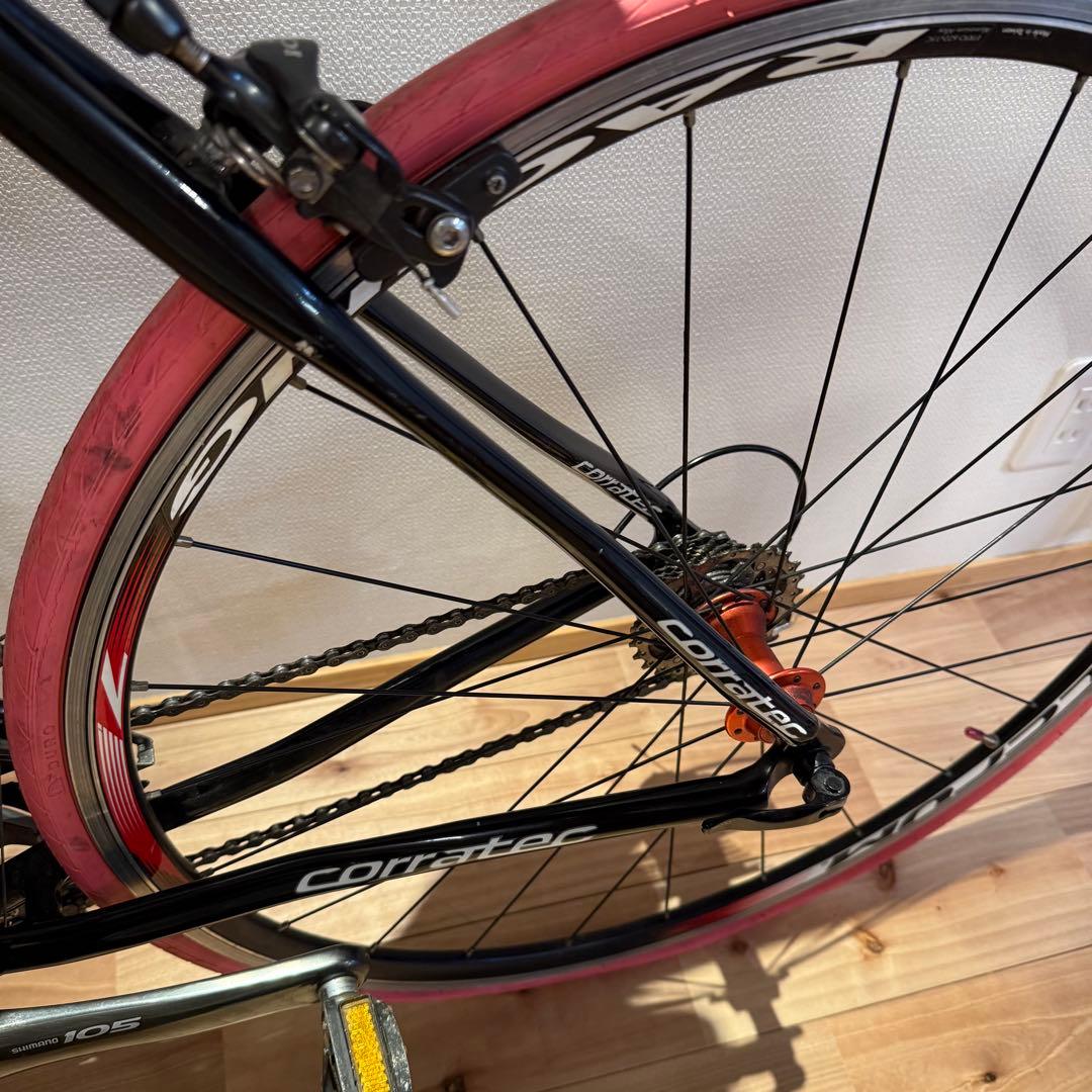 【送料込】CORRATEC 105 ロードバイク R.T CORONES