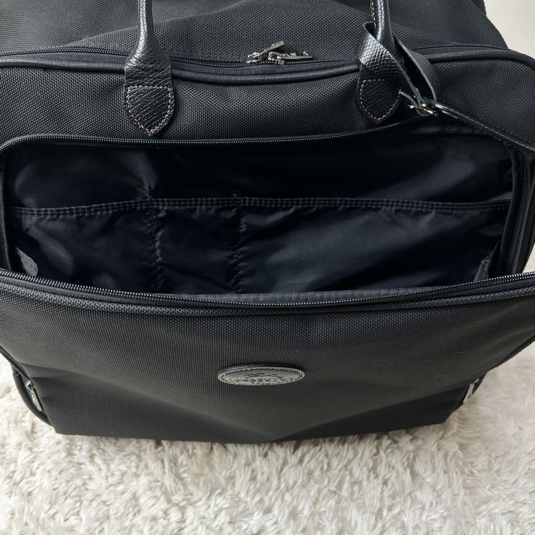 ロンシャン 旅行カバン キャリーバッグ 機内持ち込み可 LONGCHAMP 黒