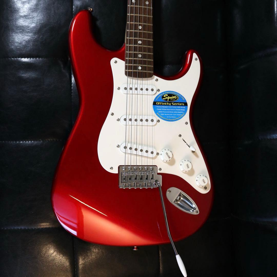 Squier by Fender Affinity STRAT 保護フィルム有