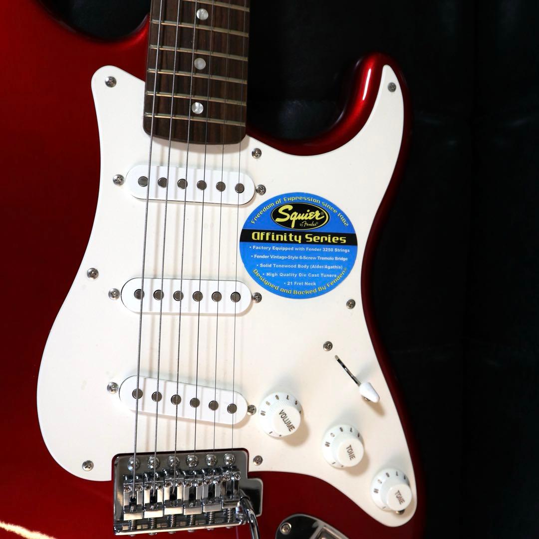 Squier by Fender Affinity STRAT 保護フィルム有