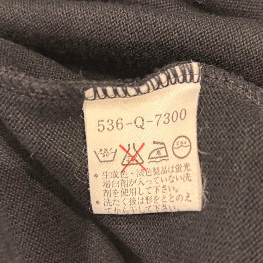 ★KENZO GOLF★M★黒ベスト★左下ロゴ刺繍★綿100%★着やすくカッコ良