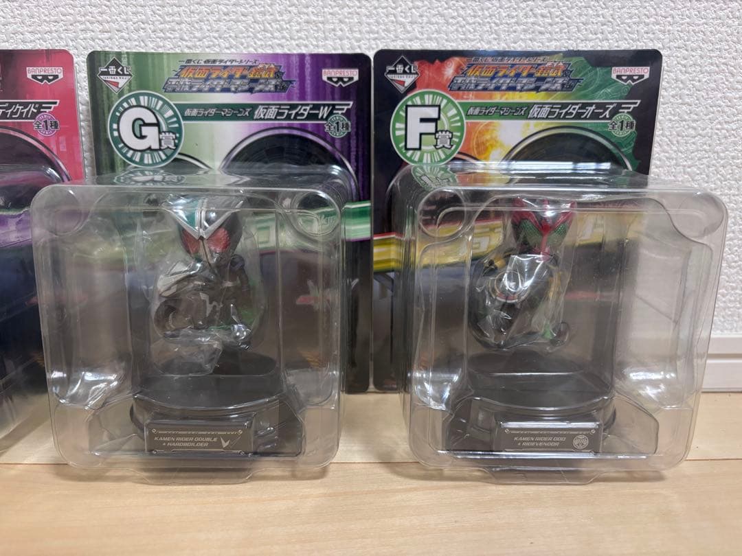 仮面ライダー 一番くじ ライダーマシーンズ編　D～Q賞、ラストワンセット　未開封