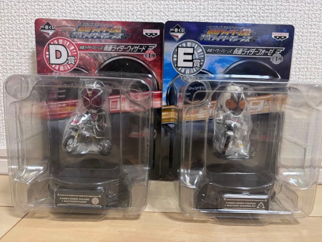 仮面ライダー 一番くじ ライダーマシーンズ編　D～Q賞、ラストワンセット　未開封