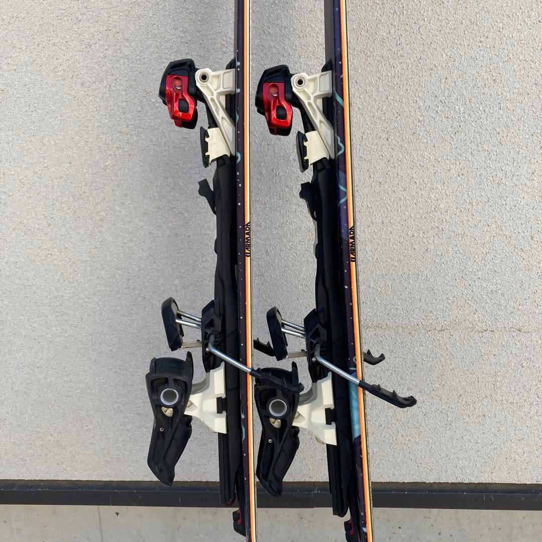 ARMADA ￼VJJ スキー板　165cm ツアービンディング　シール付き