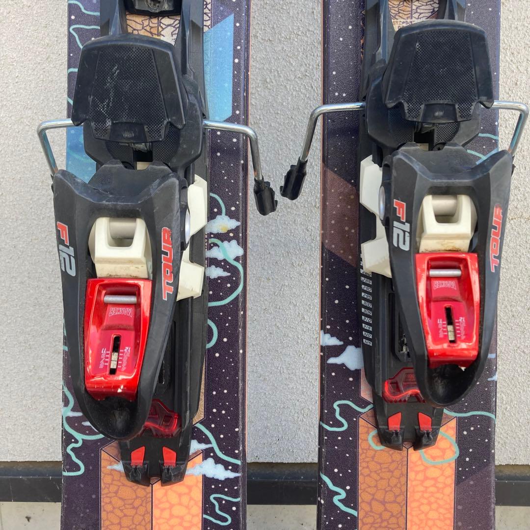 ARMADA ￼VJJ スキー板　165cm ツアービンディング　シール付き